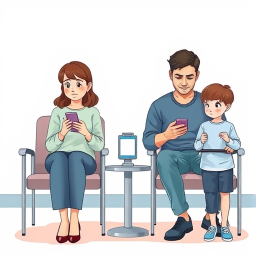 Tethered to Notifications in the Hospital Waiting Room