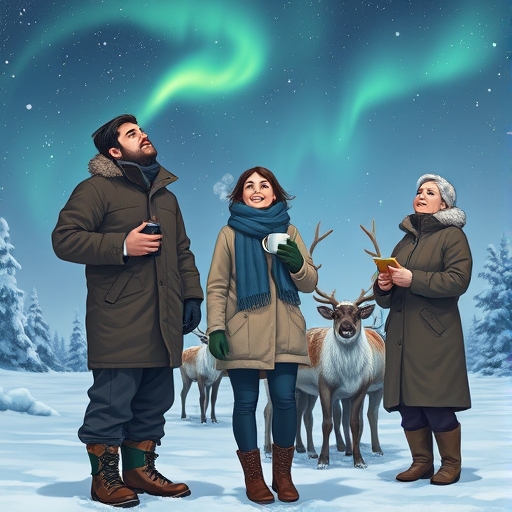 Chasing the Aurora Across Lapland