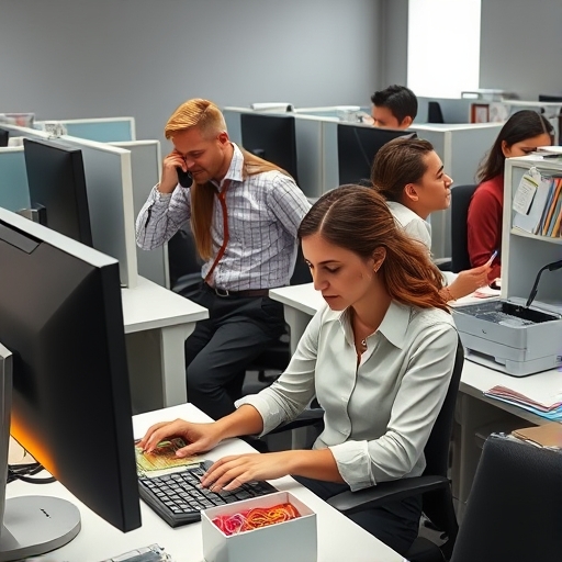 Echoes Between Office Cubicles