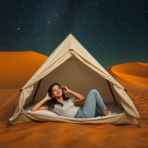 Stars Over the Desert Dunes