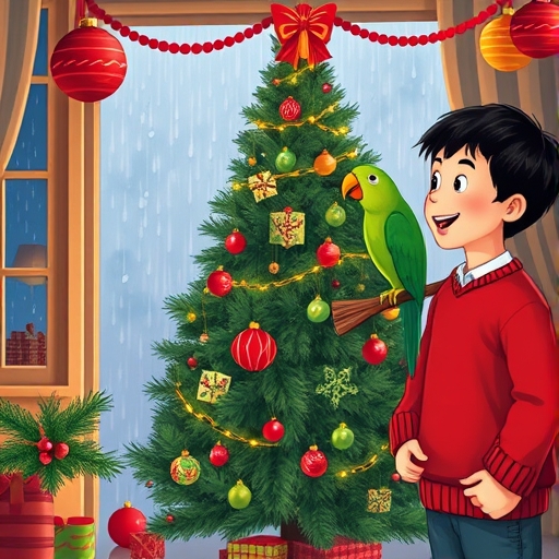 Ruby the Parrot’s Colorful Christmas