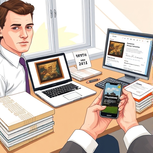 The Art Dealer's Digital Duel