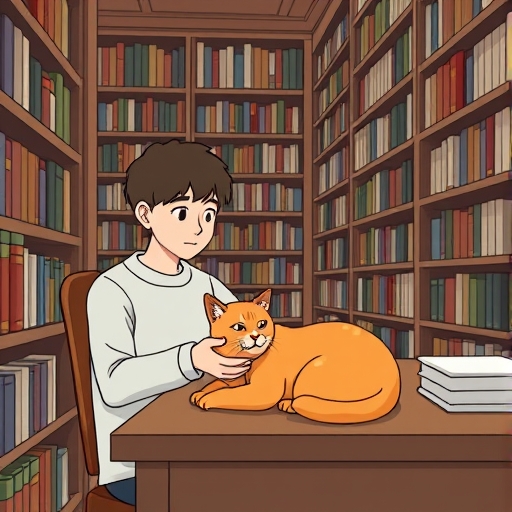 Whiskers in the Library