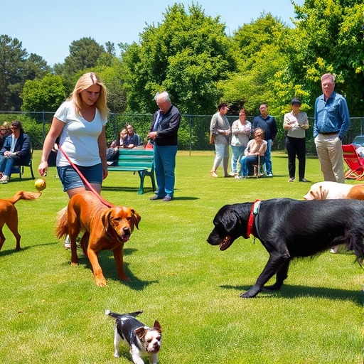 Whispers in the Dog Park Shadows