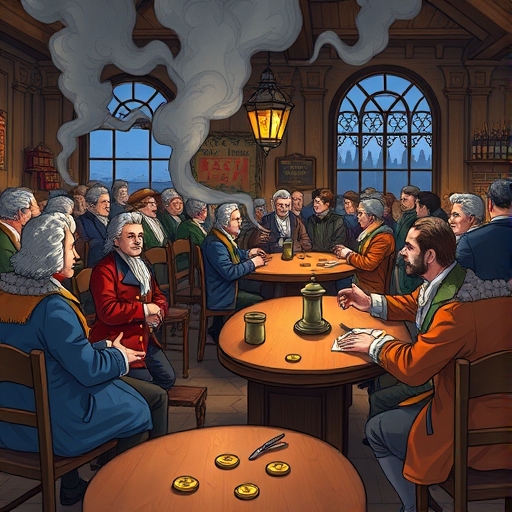 A Poet’s Duel at London’s Coffeehouse