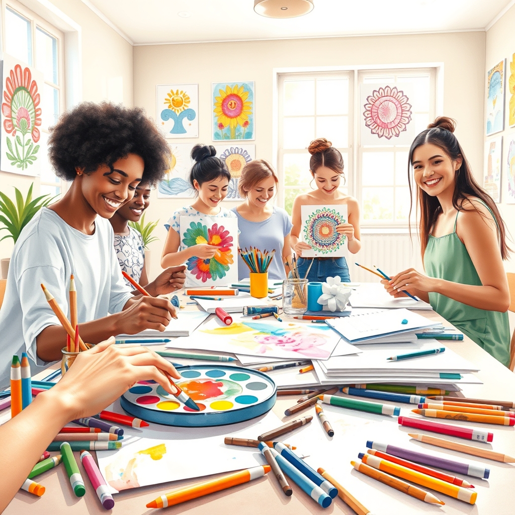 7. 아트 테라피의 효과