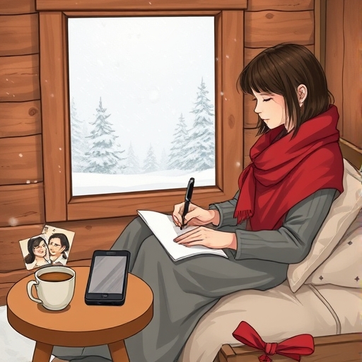 Midnight in the Mountain Cabin