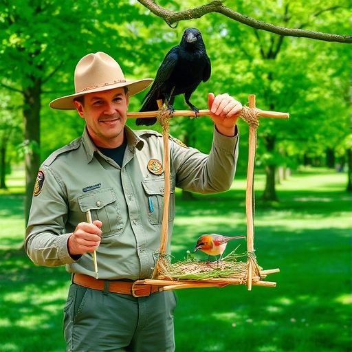 A Park Ranger's Guide to Building a Bird Feeder from Natural Materials