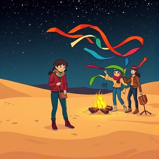 Desert Dance Under the Stars