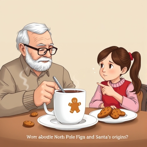 Santa’s Sleigh and the Real North Pole