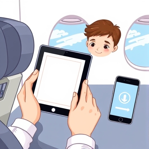 Downloading an eBook for Vacation Reading
