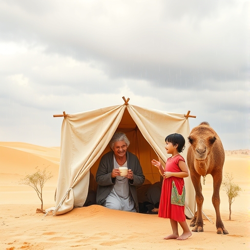 Unexpected Rain in the Sahara