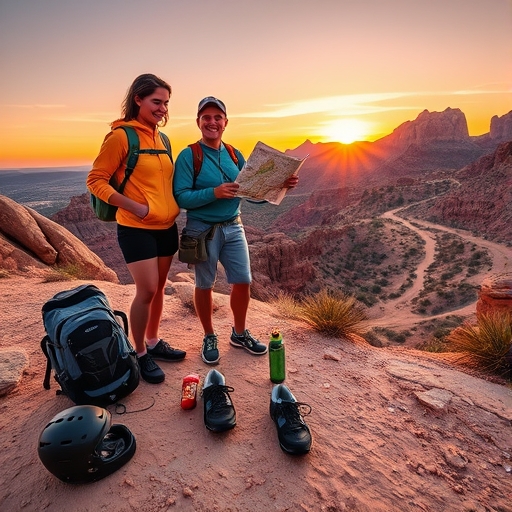 Sunset Climbing at Red Rock Canyon