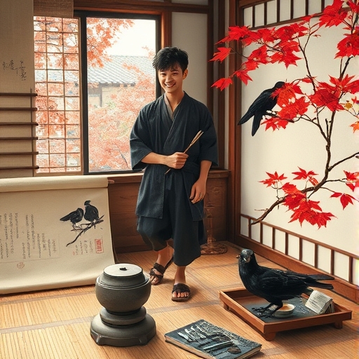 Ink and Shadows in Kyoto