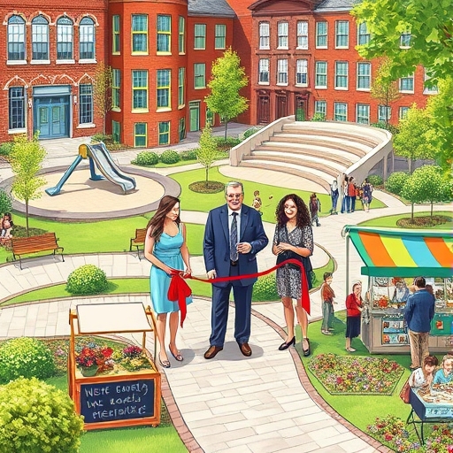 New Urban Oasis Opens Amid Historical District