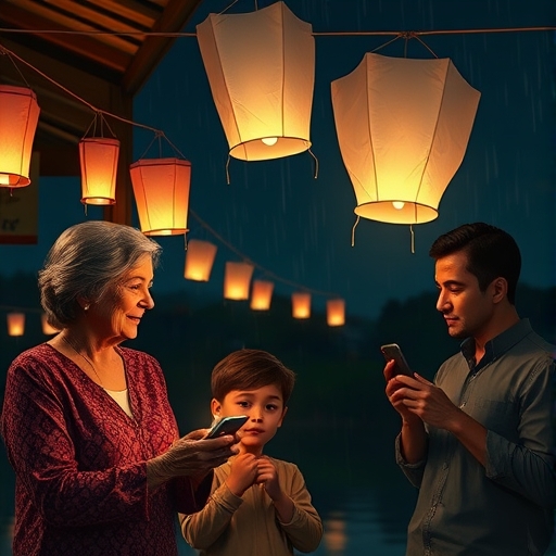 Lanterns Over Quiet Waters