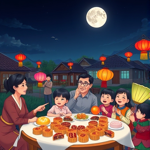 The Tale Behind the Mooncake Festival