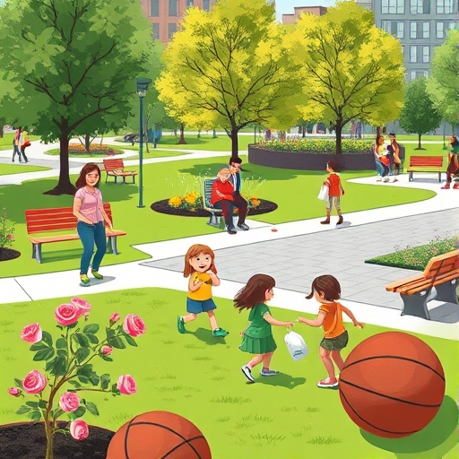 The Green Pulse of Urban Renewal