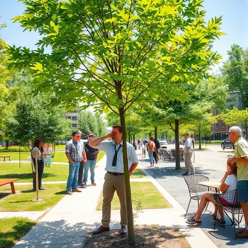 Urban Cooling Trends in Hot Summers