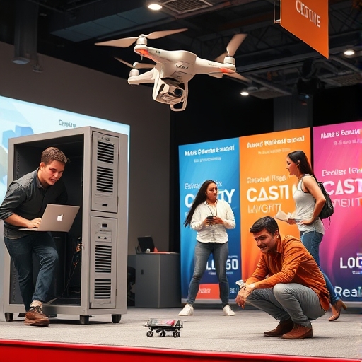 The Drone Delivery Deception at the Tech Expo