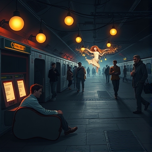 Midnight Beats at the Underground Station