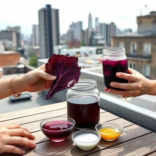 Mixing Mystery Colors in an Urban Rooftop Lab