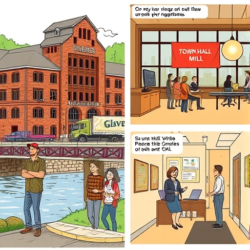 The Rise of Tech Hubs in Former Mill Towns