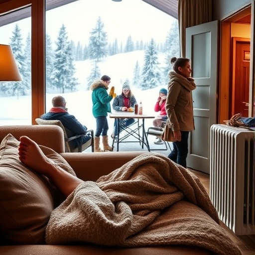 Winter Silence at the Ski Lodge