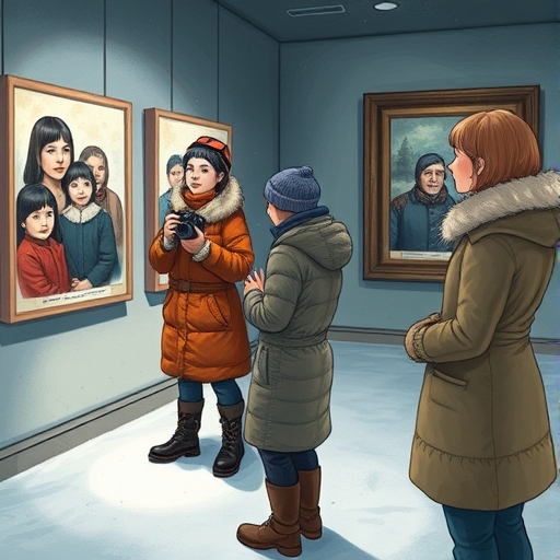 Portraits Beneath the Ice