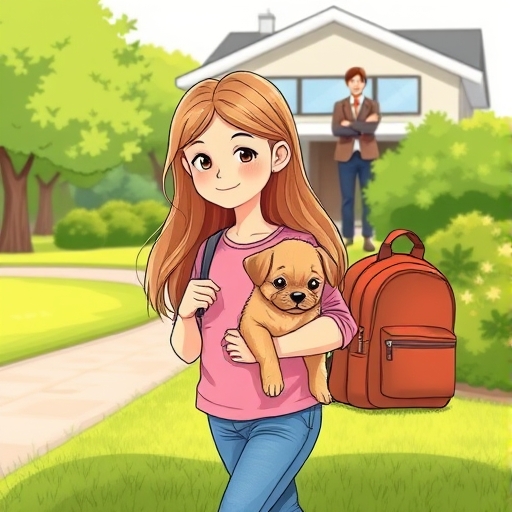 The Lost Puppy in the Park