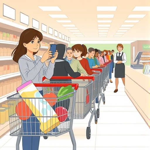 Grocery Line Chaos Chronicles