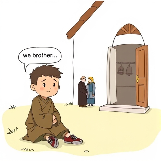 Silent Echoes in the Monastery