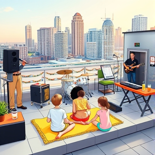 Summer Beats on the Rooftop Stage