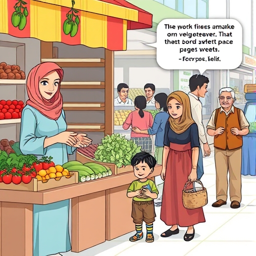 The Market Stall Debate: Sanctions and Smiles