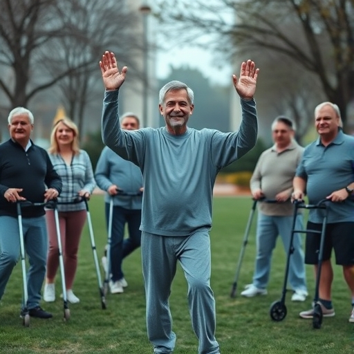 Park Workout with a Retired Athlete