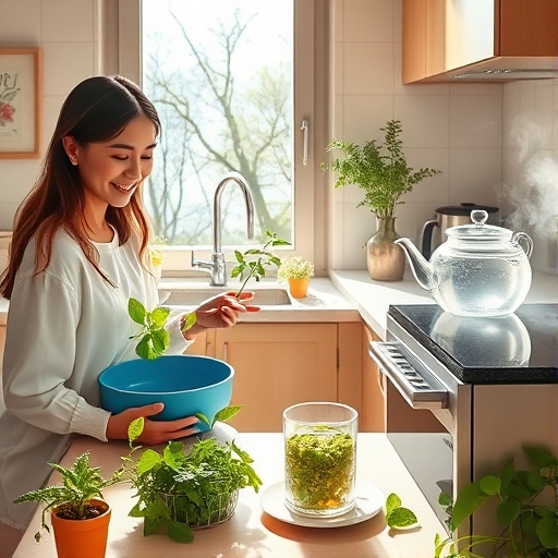 Making a Homemade Herbal Tea for a Sore Throat
