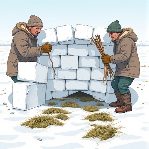 Building a Shelter in the Arctic Tundra