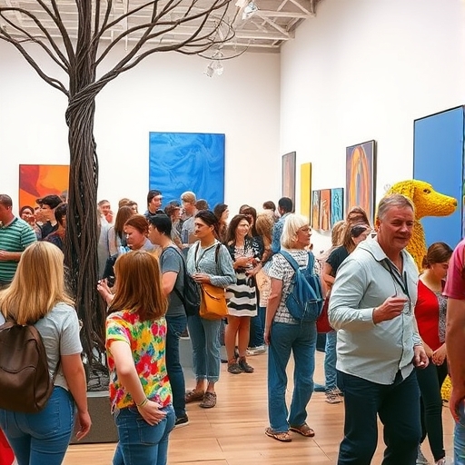 Two Steps Away from the Exhibition