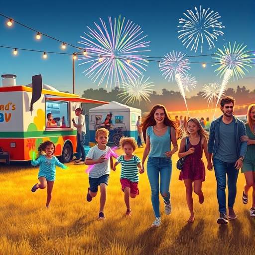 Festival Lights and Quiet Inside