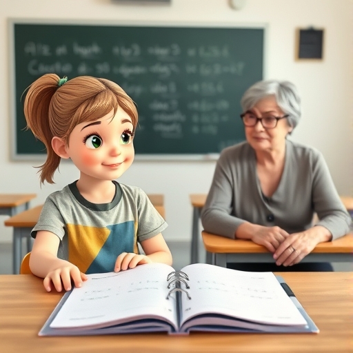 Teacher and New Student Talk