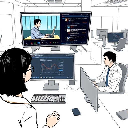 Screenshots from the Control Room