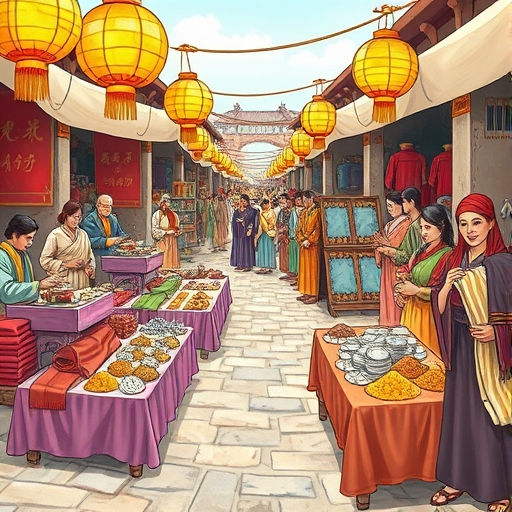Lanterns and Ledgers: The Ancient Silk Market's Legacy