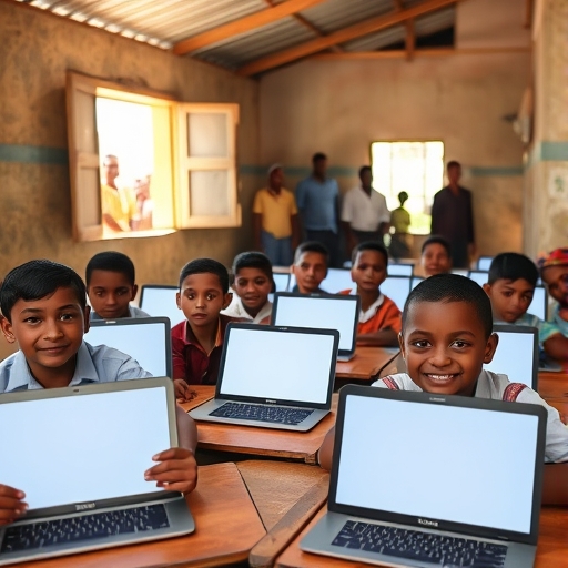 Rural School Launches Coding Club with Solar-Powered Laptops
