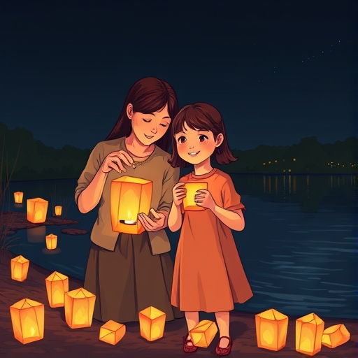 Lanterns on the River