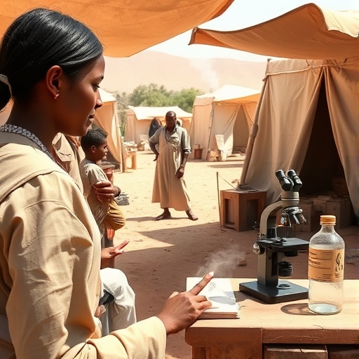 Healing Hands Under the Desert Sky