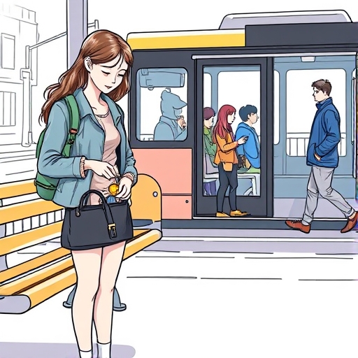 Counting Coins at the Bus Stop