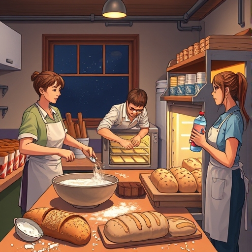 The Bread Shop’s Busy Night