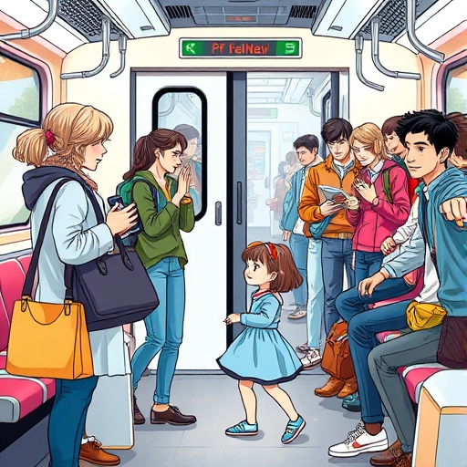 Surprise Dance on the Train