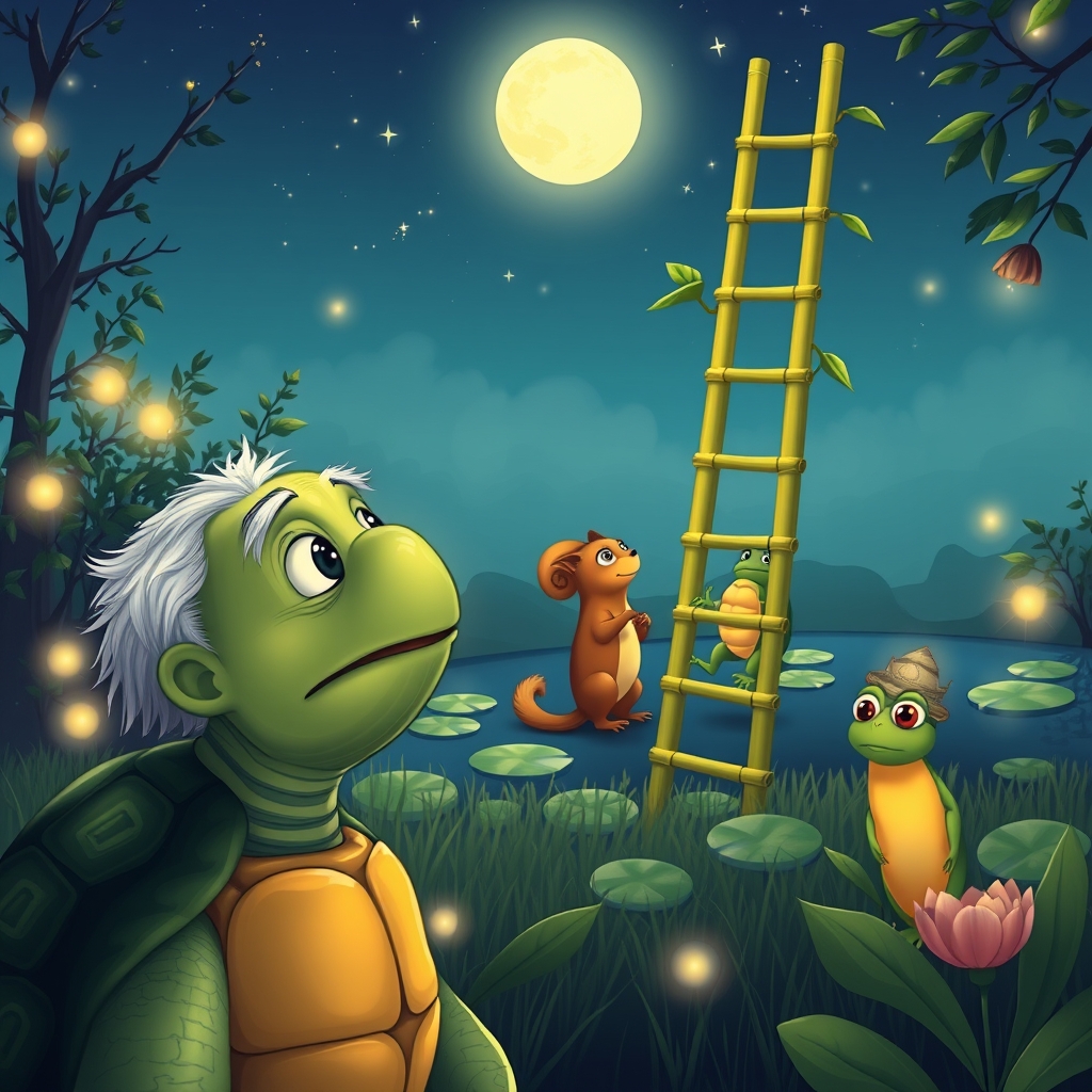 कछुए का चाँद पर सफर