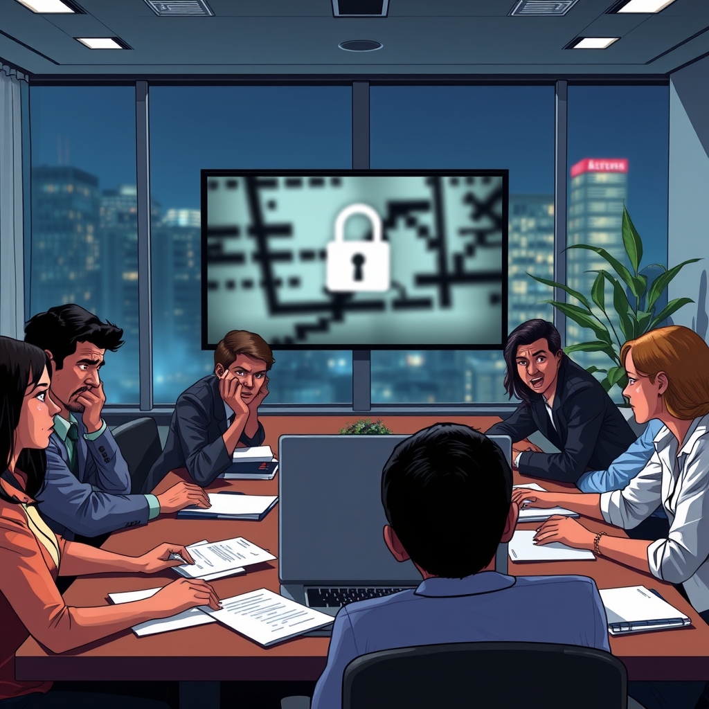 사라진 고객 정보